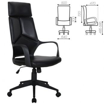 Кресло офисное BRABIX Prime EX-515 (экокожа) в Майском - majskij.mebel54.com | фото