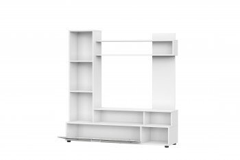 Мебель для гостиной "МГС 9" Белый / Цемент светлый в Майском - majskij.mebel54.com | фото