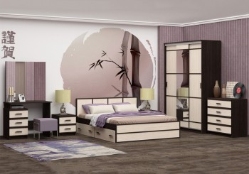 Модульная спальня Сакура в Майском - majskij.mebel54.com | фото