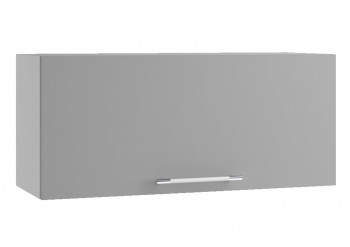Норд ШВГ 800 Шкаф верхний горизонтальный (Камень беж/корпус Белый) в Майском - majskij.mebel54.com | фото